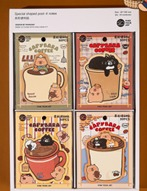 Capybara Coffee Sticky Notes